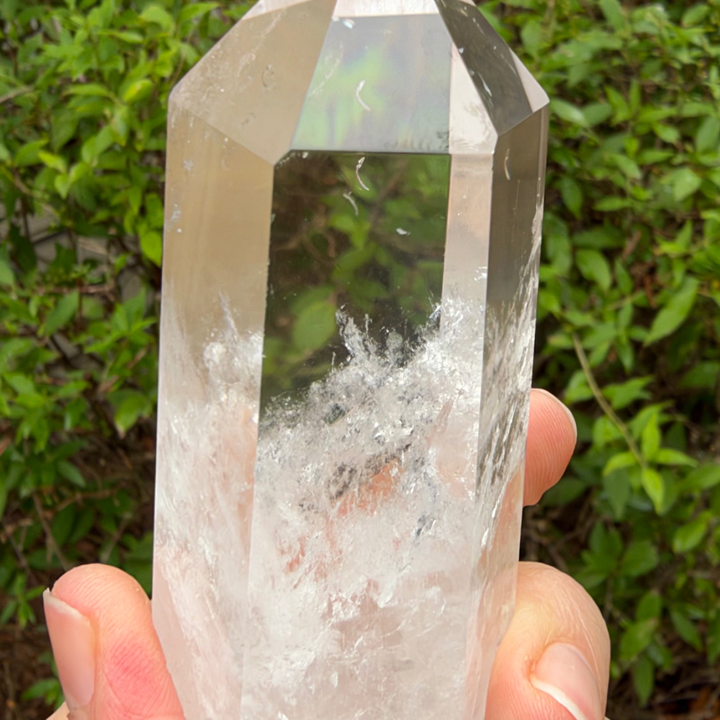 Clear Quartz Tower