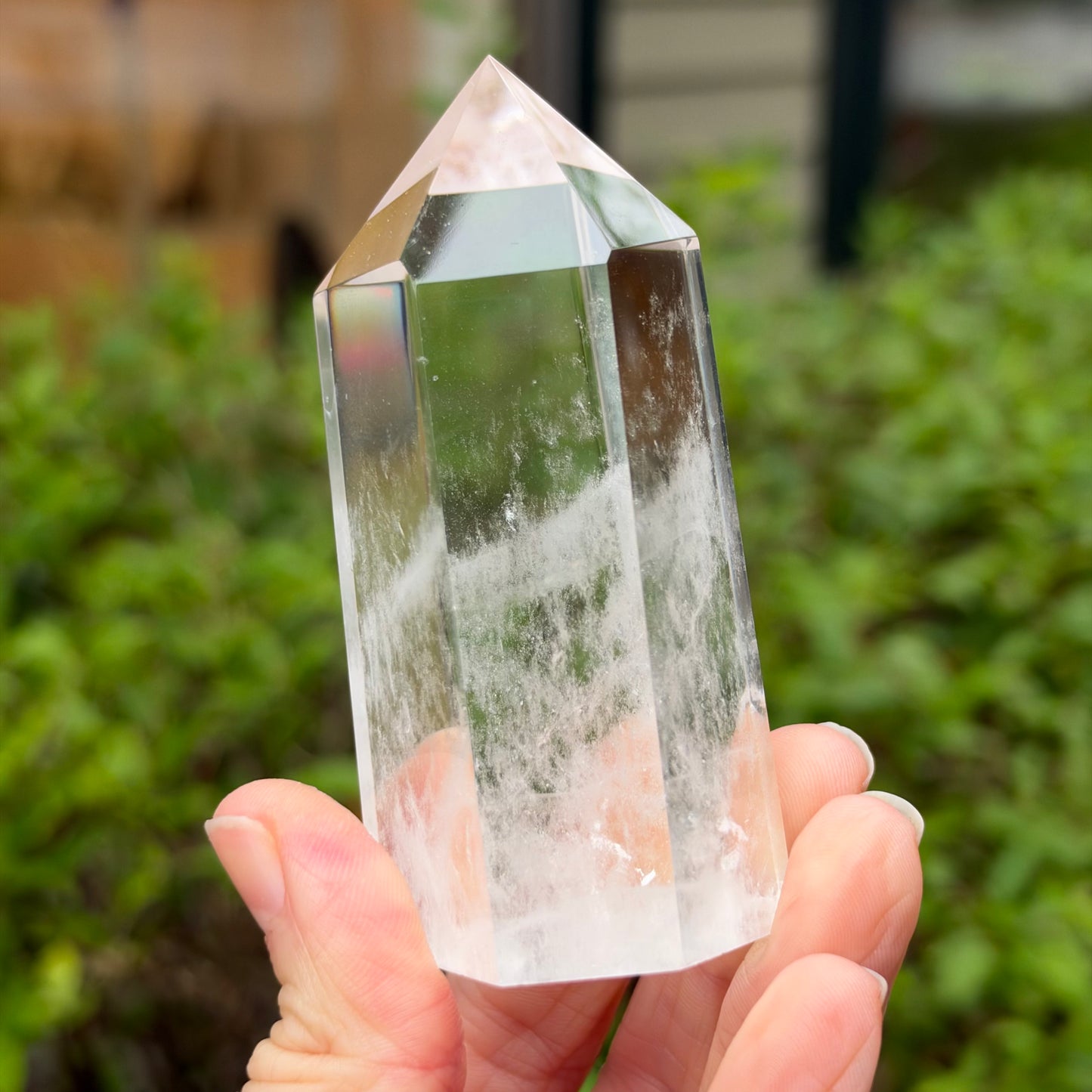 Clear Quartz Tower