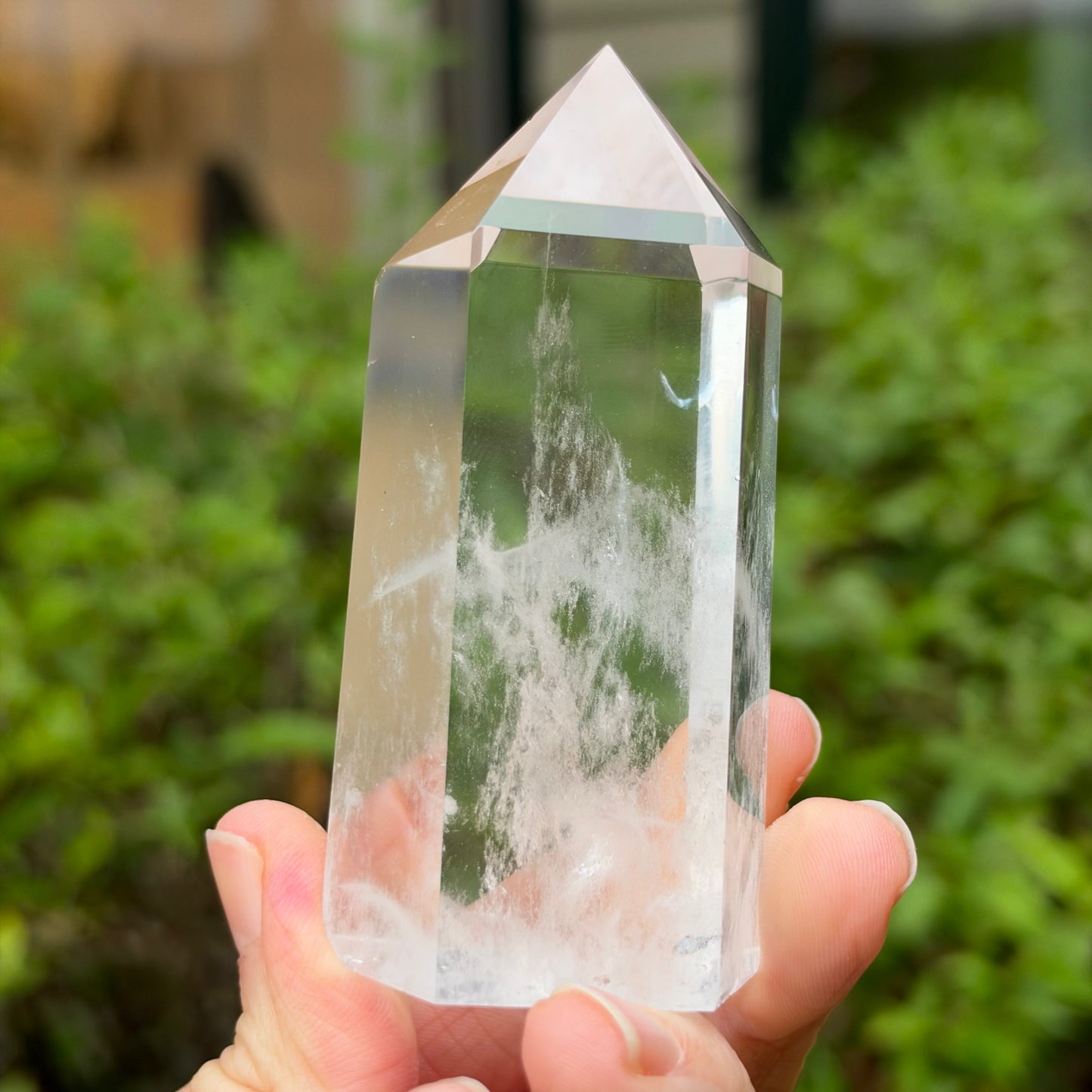 Clear Quartz Tower
