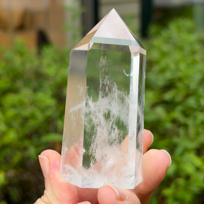 Clear Quartz Tower