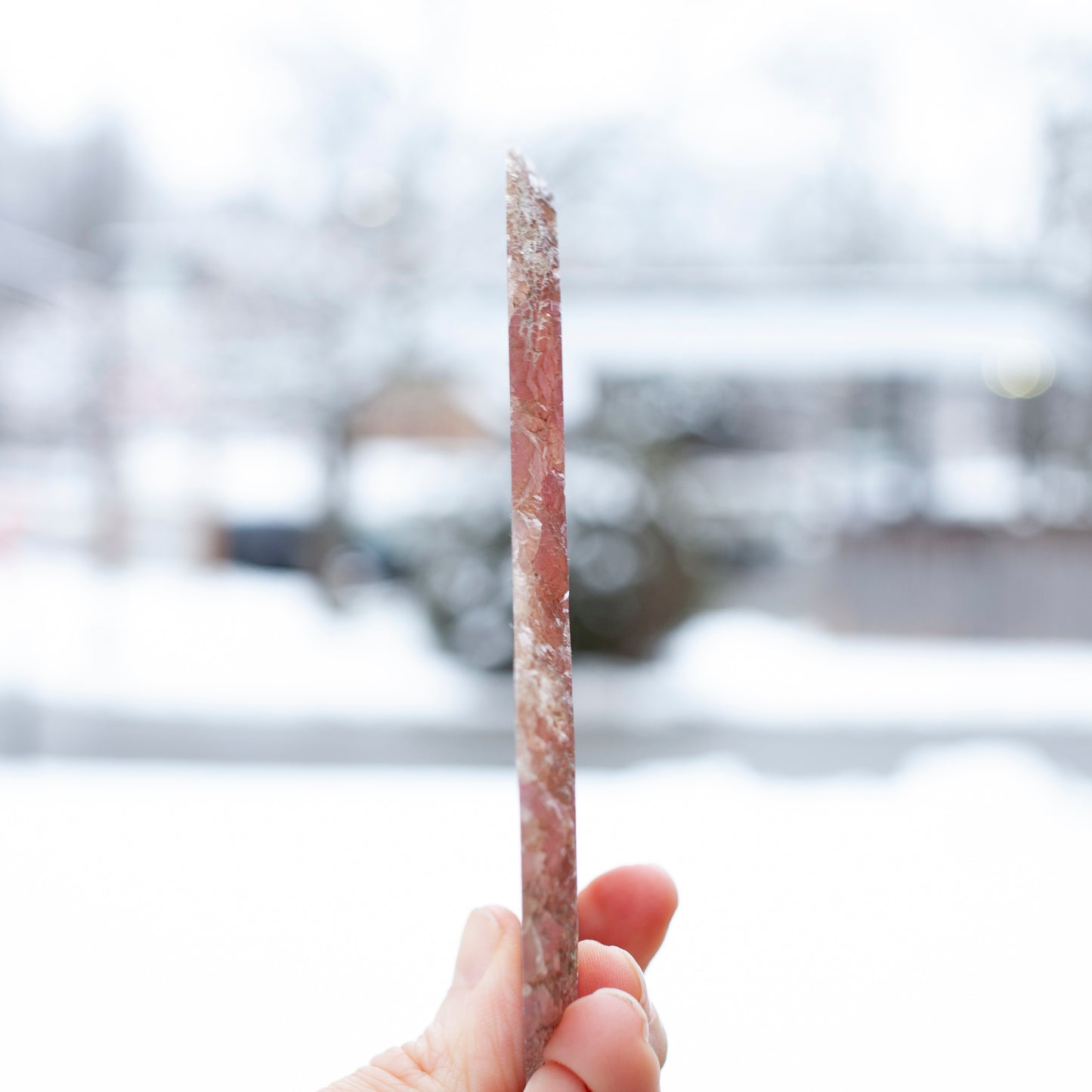 Rare Cobaltoan Calcite Slab
