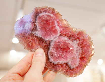 Rare Cobaltoan Calcite Slab