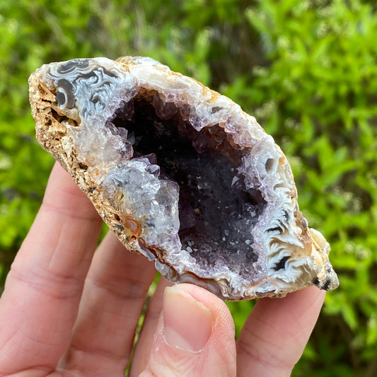Agate Amethyst Geode