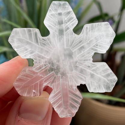 Quartz Crystal Snowflake
