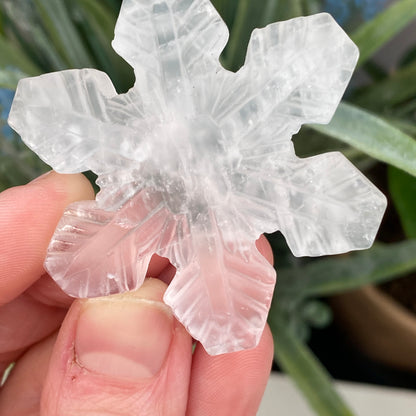 Quartz Crystal Snowflake