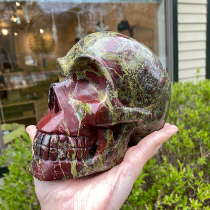 Dragon's Blood Skull, Large, 6in