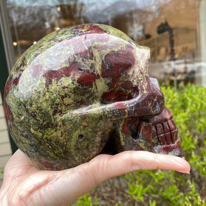 Dragon's Blood Skull, Large, 6in