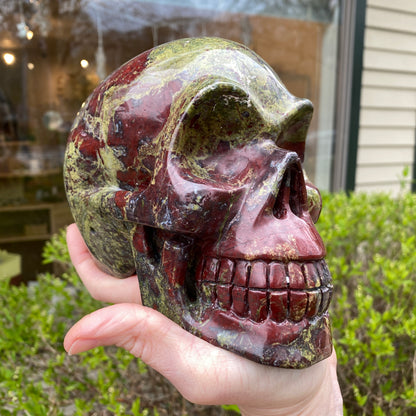 Dragon's Blood Skull, Large, 6in