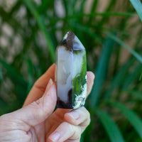 Agate Geode Tower, Natural Color
