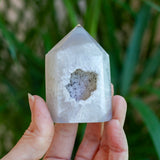 Agate Geode Tower, Natural Color