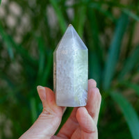 Agate Geode Tower, Natural Color