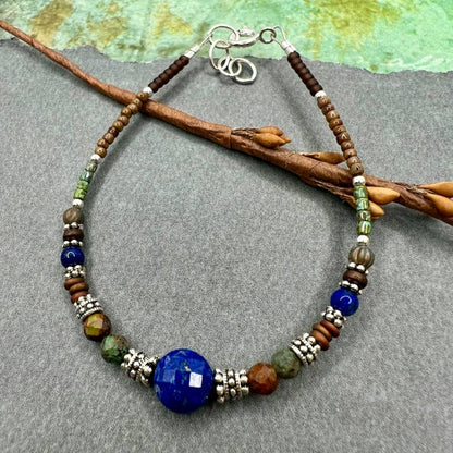 Earthrise Lapis Jewelry Collection, Handmade in Wisconsin