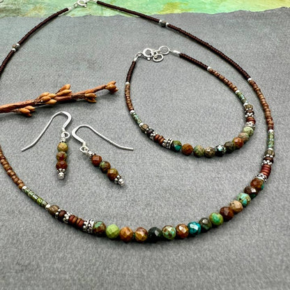 Earthrise Turquoise Jewelry Collection, Handmade in Wisconsin