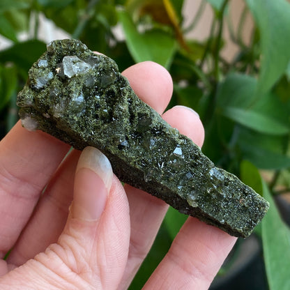 Epidote on Quartz, Turkey, New Deposit