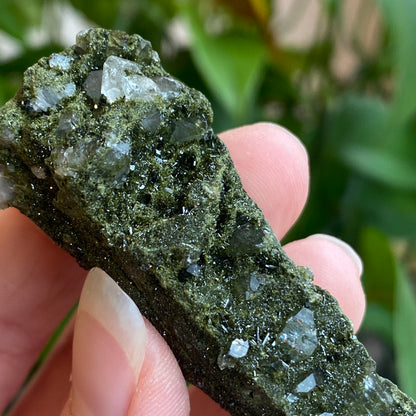 Epidote on Quartz, Turkey, New Deposit