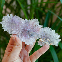 Triple Flower Amethyst Crystal
