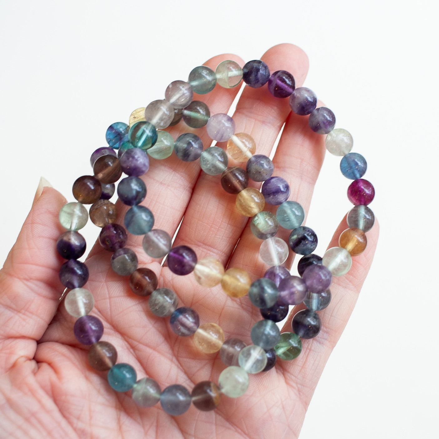 Rainbow Fluorite Bracelet