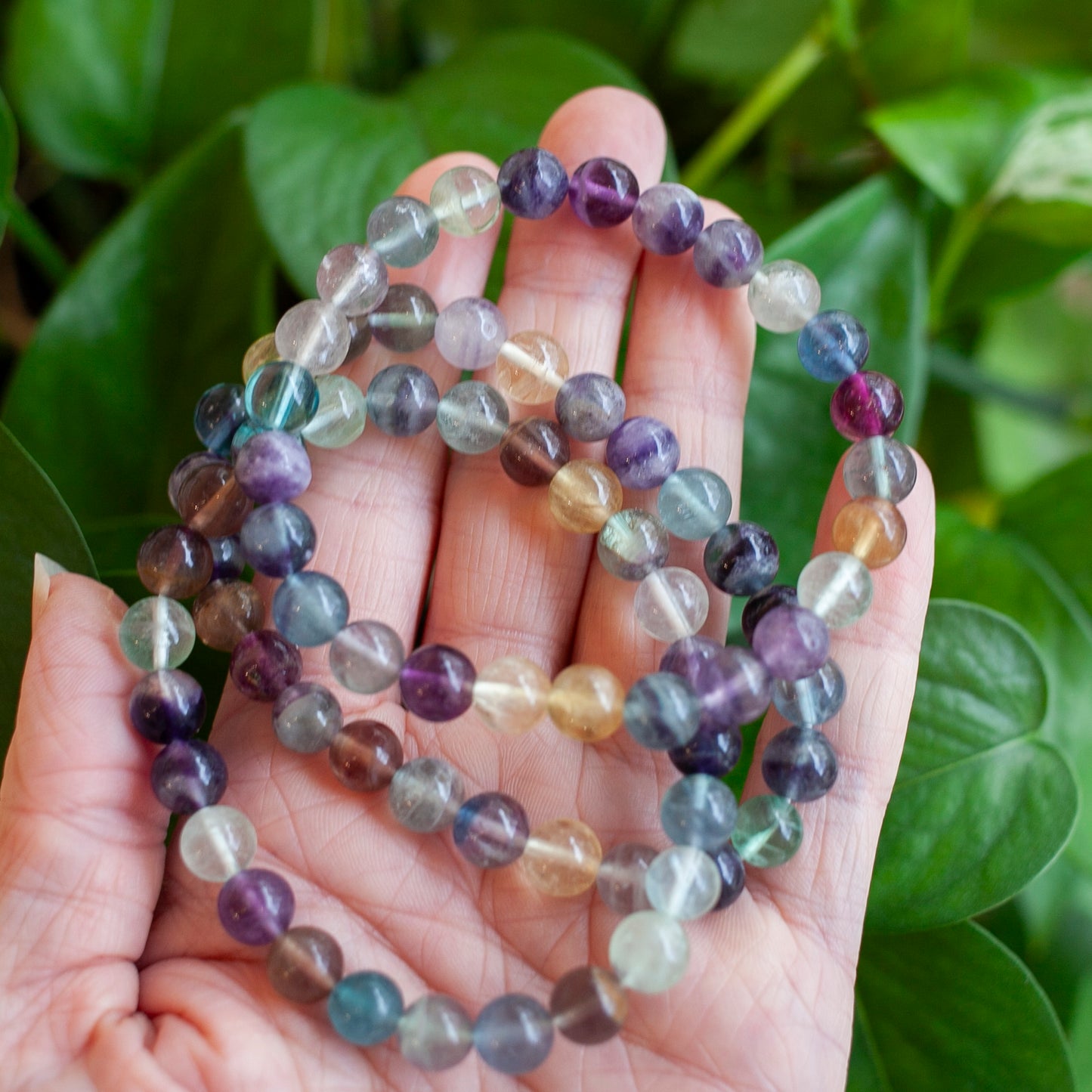 Rainbow Fluorite Bracelet