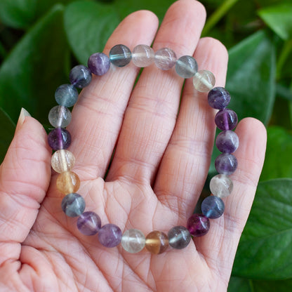 Rainbow Fluorite Bracelet