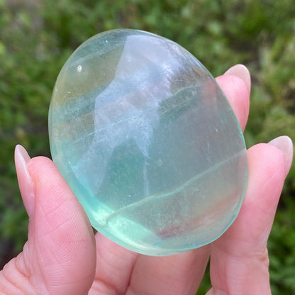 Candy Fluorite Palm Stone