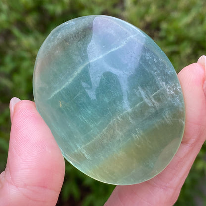 Candy Fluorite Palm Stone