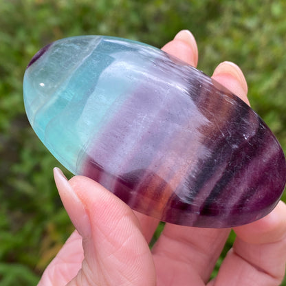 Candy Fluorite Palm Stone