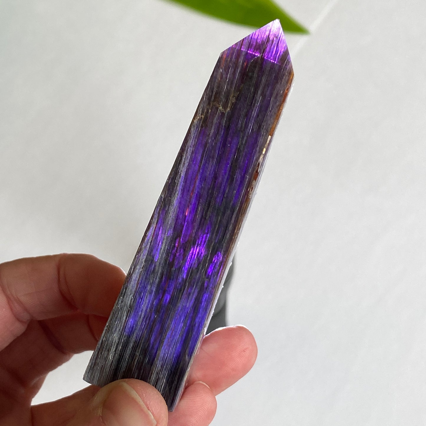 Gem Lepidolite Tower