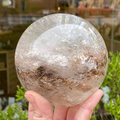 Large Smoky Quartz 'Dreamstone' Sphere