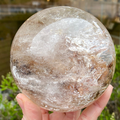 Large Smoky Quartz 'Dreamstone' Sphere