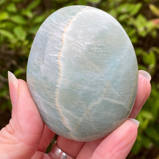 Garnierite Palm Stone
