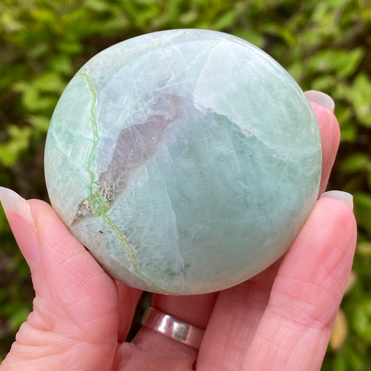 Garnierite Palm Stone