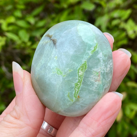 Garnierite Palm Stone