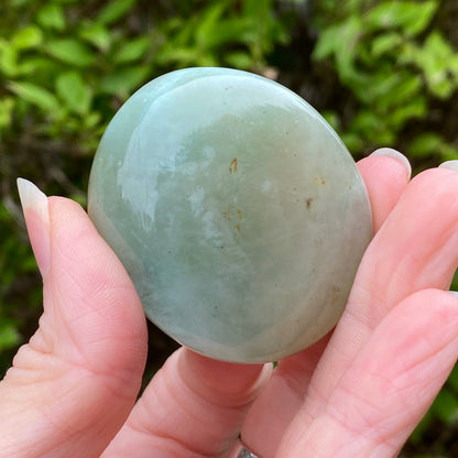 Garnierite Palm Stone