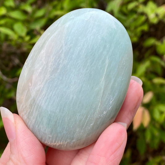 Garnierite Palm Stone