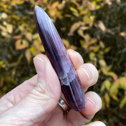 Gem Lepidolite Wand