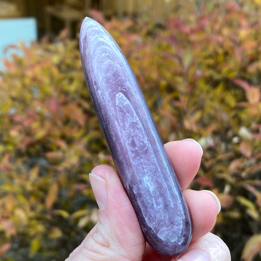 Gem Lepidolite Wand