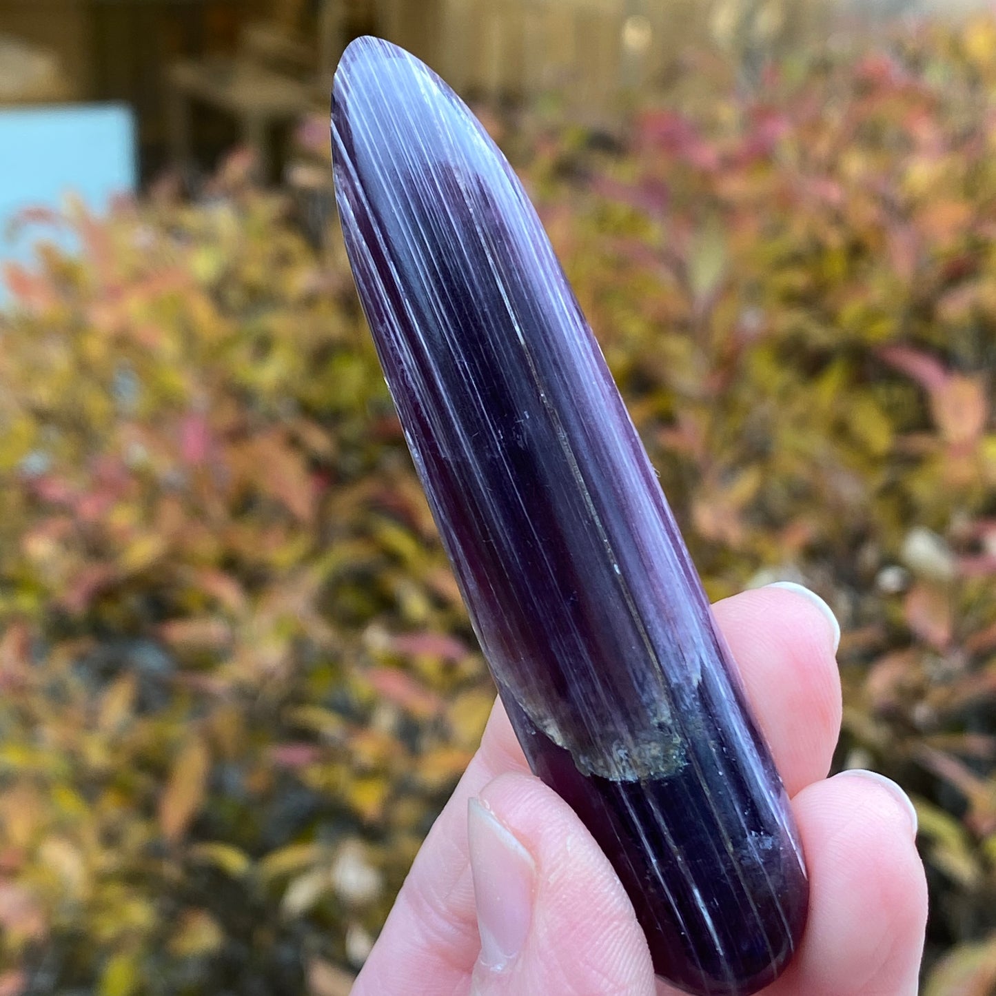 Gem Lepidolite Wand