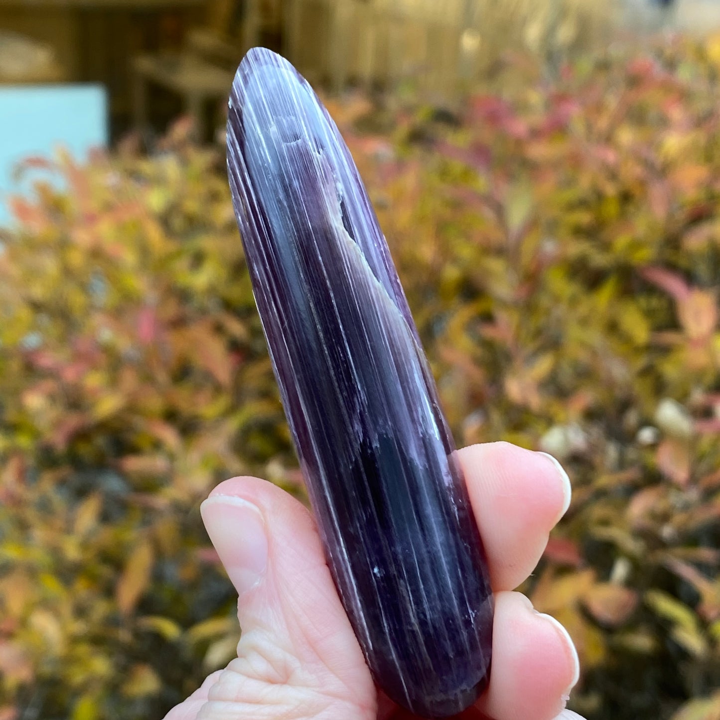 Gem Lepidolite Wand