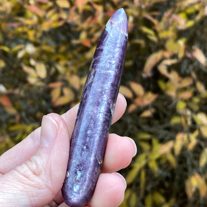 Gem Lepidolite Wand