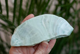 Chatoyant Green Aragonite From Spain