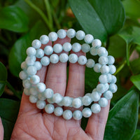 Garnierite, Green Moonstone Bracelet