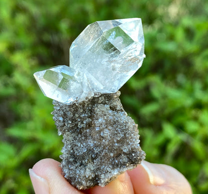 Herkimer Diamond in Matrix