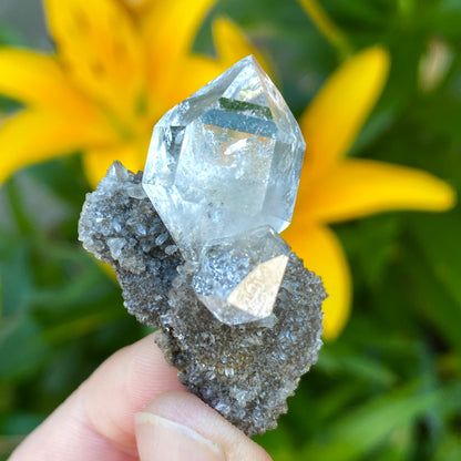 Herkimer Diamond in Matrix