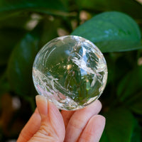 Clear Quartz Sphere, 50mm