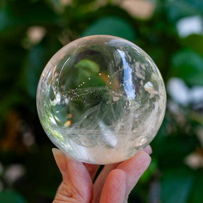 Clear Quartz Sphere, 72mm