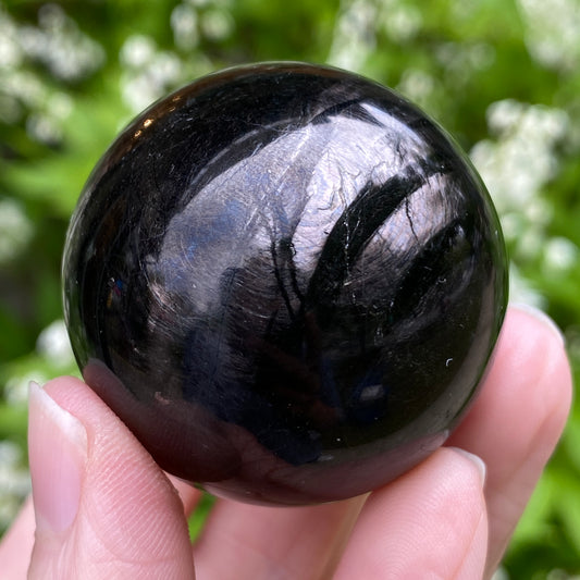 Hypersthene Sphere, 1.5in