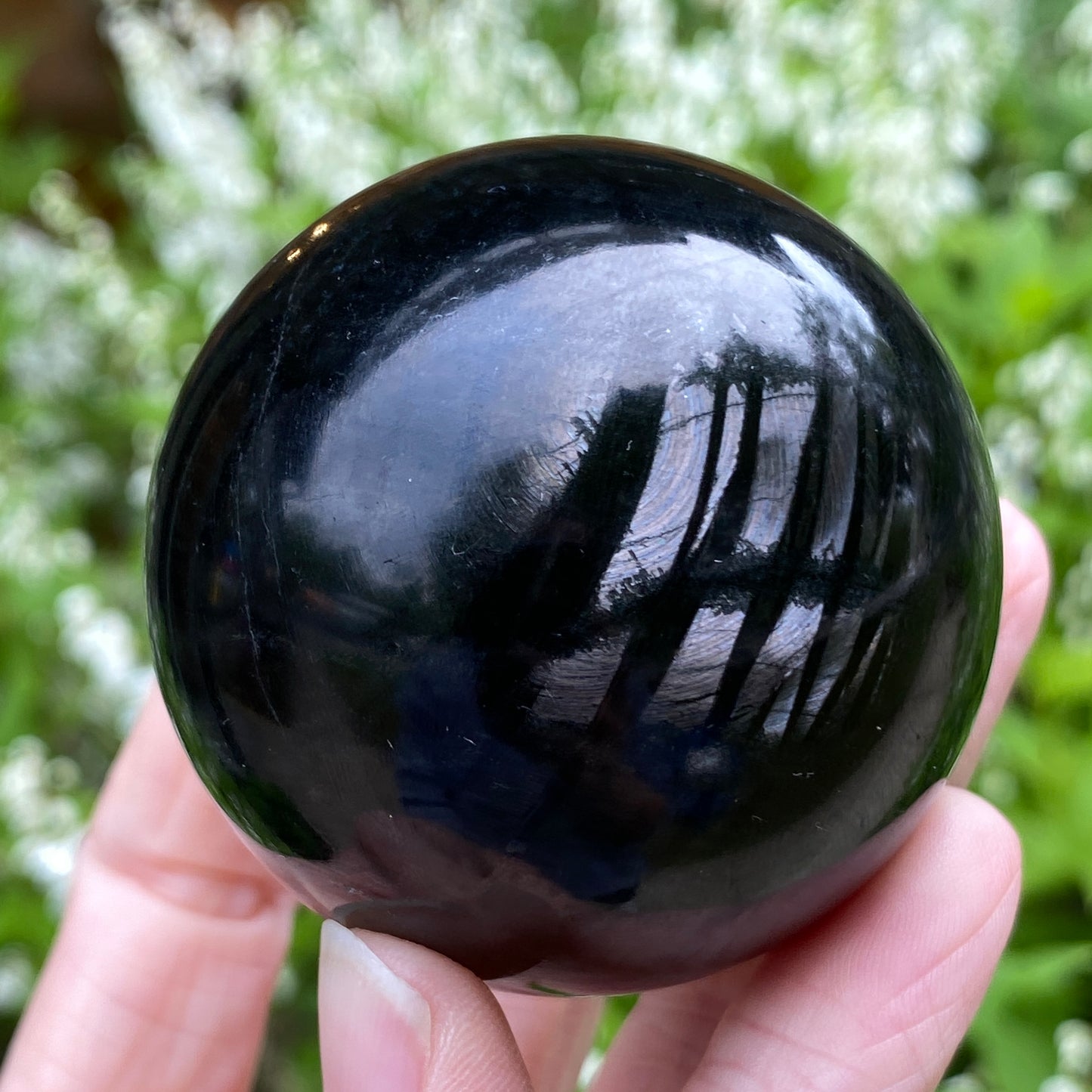 Hypersthene Sphere, 2in