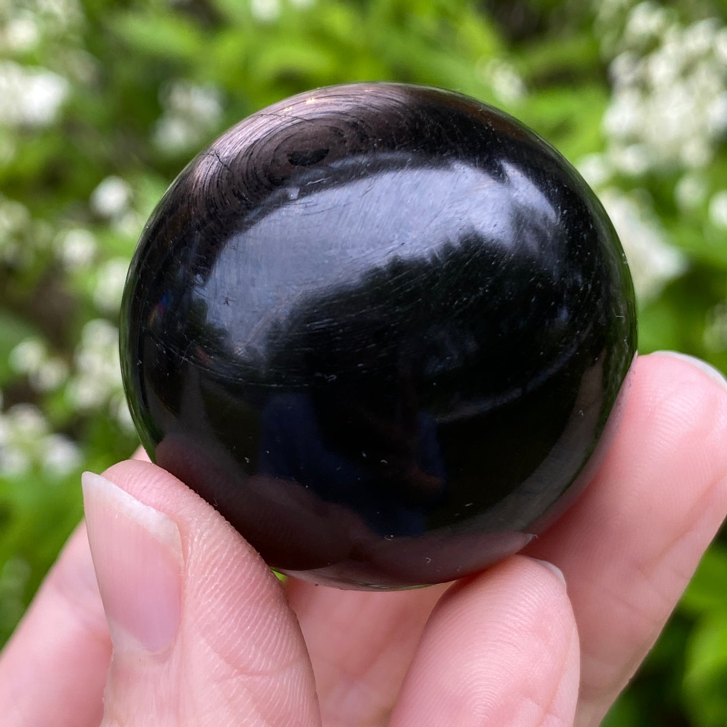 Hypersthene Sphere, 1.5in