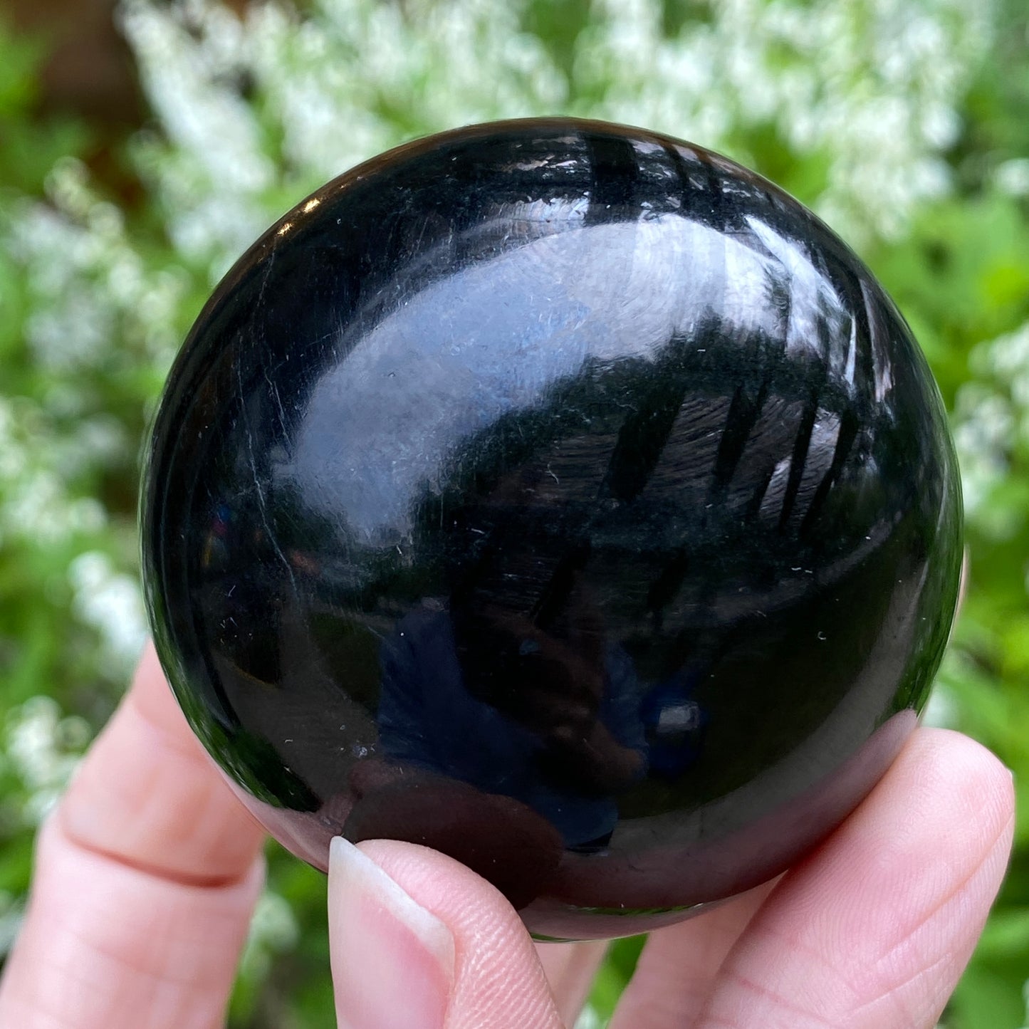 Hypersthene Sphere, 2in