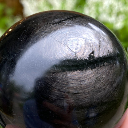 Hypersthene Sphere, 2.3in